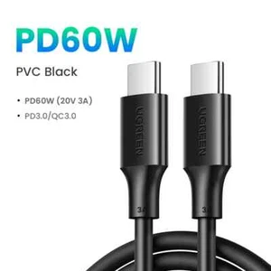 UGREEN 100W USB Type C To USB C Cable For Samsung Galaxy S24 iPhone 15 - Picture 1 of 13