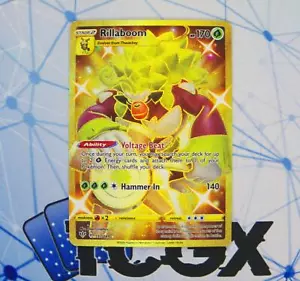 Pokemon - Rillaboom (Secreto) - 197/189 - Darkness Ablaze - Holo - Secreto Raro Casi Nuevo - Imagen 1 de 1
