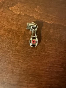 Wenger Swiss Army Zipper Pull X 1 For Keyrings Earring Craft Purse Shoe Boots - Picture 1 of 2
