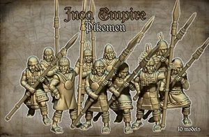 28mm Inca Pikemen - Pike and Shot - Pre-Colonial America -  Cuzco Warriors - Picture 1 of 1