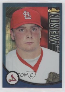 2001 Topps Finest Refractor /241 Josh Axelson #133 Rookie RC