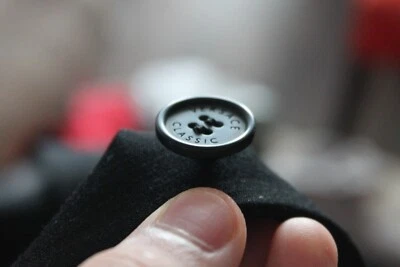 versace black peak lapel suit tuxedo - Image 1 of 4