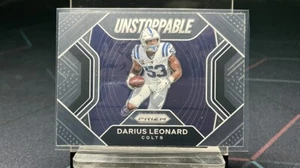 2020 Panini Prizm Unstoppable #10 Darius Leonard Indianapolis Colts - Imagen 1 de 2