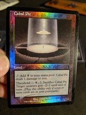 1x Cabal Pit Foil NM Odyssey MTG Magic John Avon Original Printing x1