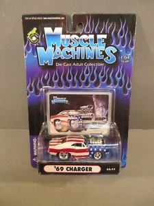 Muscle Machines Stars & Stripes ’69 Charger 02-77 - Picture 1 of 1