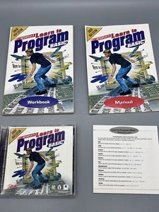 1998 Interplay’s Learn To Program Basic Manual Workbook CD PC Game Apple Windows - Picture 1 of 9