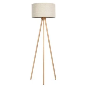Tomons Stehlampe Stativ aus Holz für das Wohnzimmer Schlafzimmer 148 cm Höhe - Bild 1 von 7