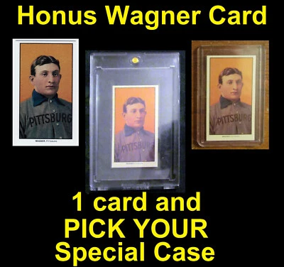 T206 HONUS WAGNER Estate Reimpresión * EN SOPORTES ESPECIALES * ENVÍO GRATUITO Foto 1 de 2