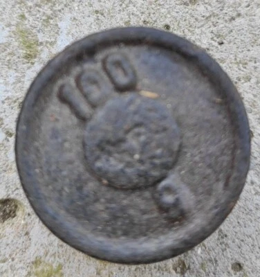 Gewicht 100 G alt Kaufmann Waage - Bild 1 von 4