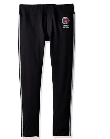 GIII For Her NBA Toronto Raptors Women's Warm Up Leggings - Black - Size XL Cover