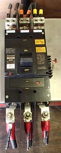 MITSUBISHI NF-SK BREAKER NF-SK3400 400A 600Vac 3 POLE Used Cut Out - Picture 1 of 11