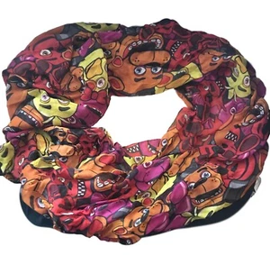 Bufanda de viscosa infinita con estampado de videojuego Five Nights at Freddys nueva con etiquetas con licencia - Imagen 1 de 1
