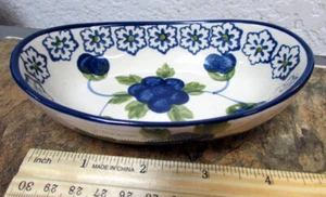 Keramik Tischplatten Galerie Nicolette kleine Schüssel, schönes florales Design, 5" - Bild 1 von 5