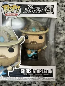 NUEVO Funko Pop! Figura Vinilo Rocks #259 Chris Stapleton con GUITARRA - Imagen 1 de 5