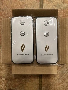 (2) LUMINARA Real Flame Effect Remotes! Flameless Candle Remote! - Bild 1 von 3