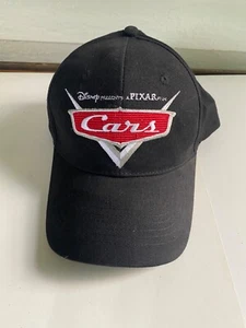 Disney Pixar Lightning McQueen Cars Hat Red Adjustable Cap Adult Size - Picture 1 of 8
