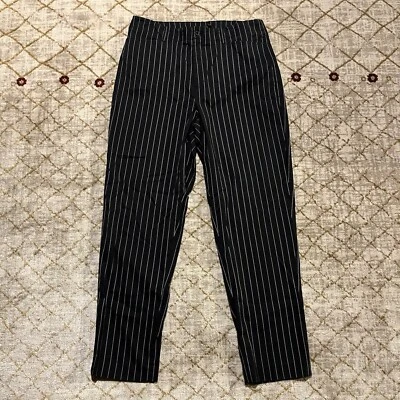 Lauren Ralph Lauren Dress Pants Womens 16W Black White Pinstripe Taper Leg - Image 1 of 4