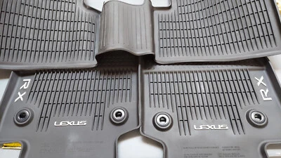 Genuine 23+ Lexus RX350 RX500h All Weather Mats Set Front & Rear PT206-48231-20 - Image 1 of 2