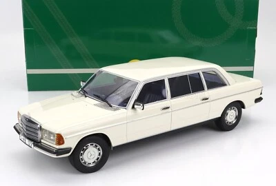 Mercedes classe E E250 W123 Lang  Blanc de 1978 au 1/18 de Cult Models CML005-3 - Photo 1/2