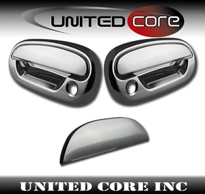 Ford F150 Chrome 2 Door Handle Cover W/Keyhole Tailgate Handle Cover - Picture 1 of 1