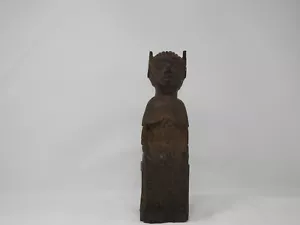 alte holz geschnitzte statue - Bild 1 von 10
