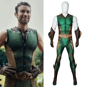 The Boys The Deep Costume Cosplay King of the Seas Bodysuit Ver2 Handmade - Picture 1 of 14
