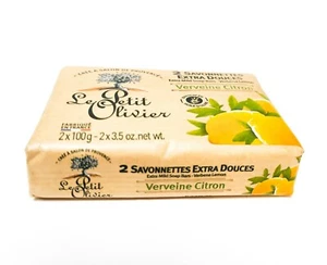 Seife Eisenkraut Zitrone Hand Körperseife Le Petit Olivier mild 2x 100g Stück ! - Bild 1 von 3