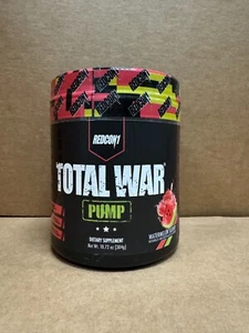 REDCON1 TOTAL WAR PUMP Stim Free Pre Workout 30 Serv  Choose Flavor QTY 2027 Exp - Picture 1 of 10