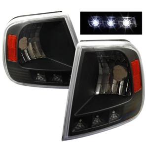 For 1997-2003 Ford F-150 1999-07 F-250 Super Duty LED Turn Signal Corner Lights - Picture 1 of 2