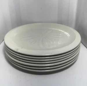 (Set of 7) Franciscan Sea Sculptures "The Sand Dollar" Durable China 9" Plate - Picture 1 of 15