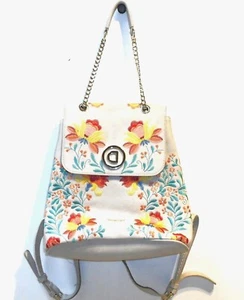 Desigual Damen Rucksack Handtasche beige Blumen - Bild 1 von 3