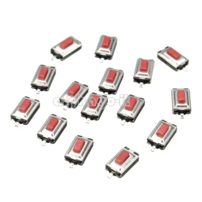 20pcs 3X6X2.5mm Tactile Push Button Switch Tact Switch Micro Switch 2 Pin SMD - Photo 1/4