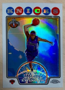 PATRICK EWING JR. RC - 2008-09 Topps Chrome REFRACTOR #214 - SACRAMENTO KINGS - Picture 1 of 2