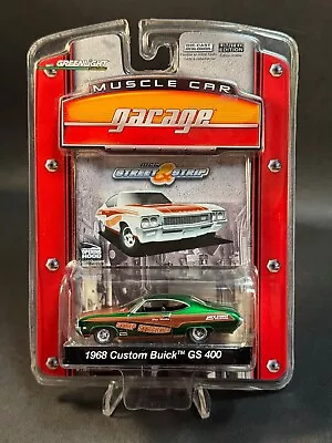 GreenLight Muscle Car Garage 1968 Custom Buick GS 400 2008, Green Chase #003 Foto 1 de 2