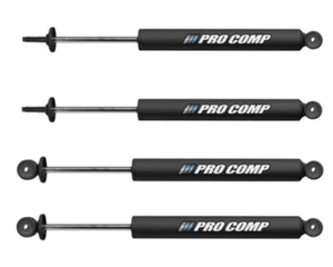 Set of 4 Black ProComp Shocks for 2005-2016 Ford F250 F350 SuperDuty w/ 6" Lift - Picture 1 of 2