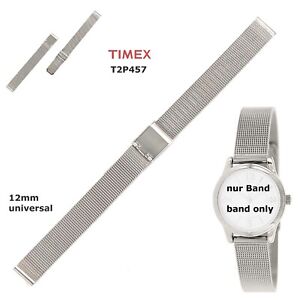 Timex Replacement Band T2P457 Originals Classic Milanaise Spare 12mm Universal