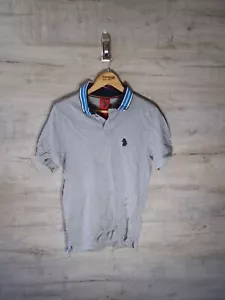 Like 1977 mittelschmale Passform grau Vintage Herren Poloshirt SRA - Bild 1 von 5