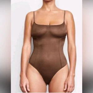 SKIMS sheer sculpt low back thong bodysuit Size 4X - Picture 1 of 5