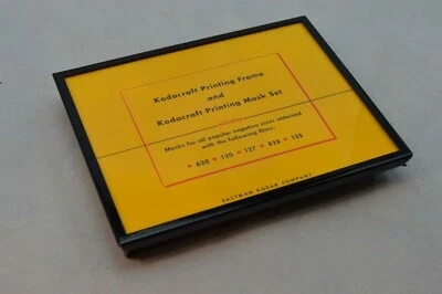 Juego de marco de impresión y máscara de impresión Kodacraft vintage, 620, 120,127,828,135 mm Foto 1 de 4