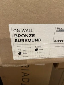 Triad Bronze Series On-Wall Surround - 34008-1000-1-S - Brand New In Box - Picture 1 of 3