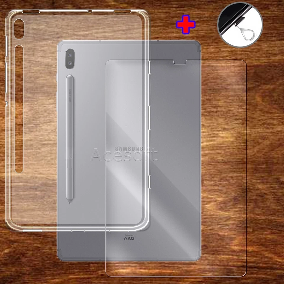 Grade A+ Screen Protector Soft TPU Case for Samsung Galaxy Tab S6 10.5" SM-T867U - Image 1 of 1