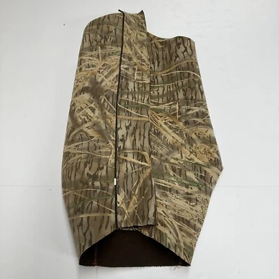XL Dog Hunting Neoprene Vest Mossy Oak Blades Avery Duck Camo - Image 1 of 4