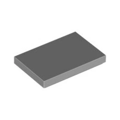 Lego Bricks 10x Medium Stone Grey 2x3 Tile Flat Thin Studless 6171894 26603 NEW - Image 1 of 4