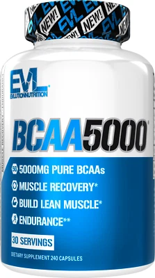 Evlution Nutrition BCAA 5000 - Recuperación y resistencia - 30 porciones Foto 1 de 4
