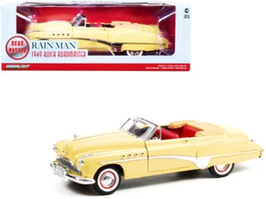 1/18 Greenlight RAIN MAN Charlie Babbitt 1949 Buick Roadmaster amarillo 13616 - Imagen 1 de 3