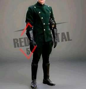 1930 Chauffeur Uniform Seasons 1-2 1913-1918 Green Chauffeur Jacket + Pant - Picture 1 of 8