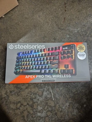 Teclado inalámbrico para juegos SteelSeries Apex Pro TKL Gen 3 (64871) - ¡Nuevo sellado! Foto 1 de 2