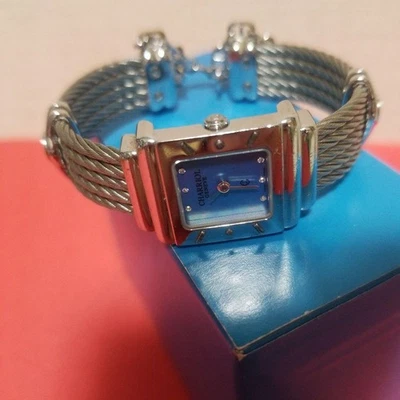Reloj Chariol Saint Tropez Plateado Usado con Estuche, Batería Actualización Opcional Foto 1 de 4