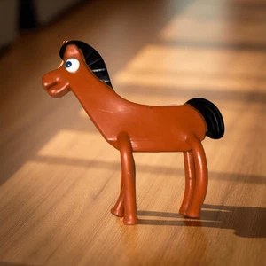 Juguete Gumby Raro Flexible Caballo Pokey De Colección Coleccionable B5 - Imagen 1 de 4