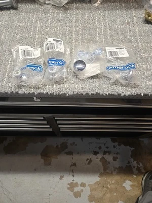 PERILLAS DE ARMARIO AMEROCK CROMO PULIDO BP1910-26.  Lote de 4  Foto 1 de 3